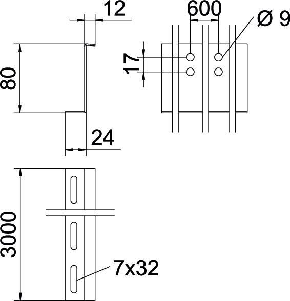 Trennsteg TSG 85Z BKRS FS