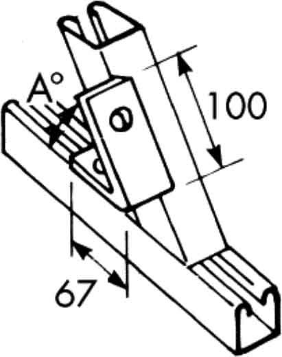 Winkelelement ZW219A45