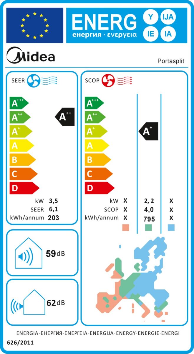Mobil-Klimagerät PortaSplit