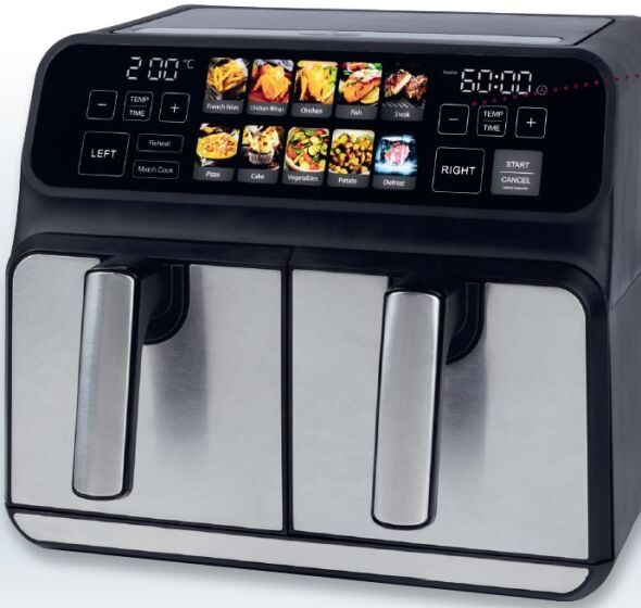 Doppel-Heißluft-Fritteuse PC-FR 1287 H Doppel-Heißluft-Fritteuse PC-FR 1287 H