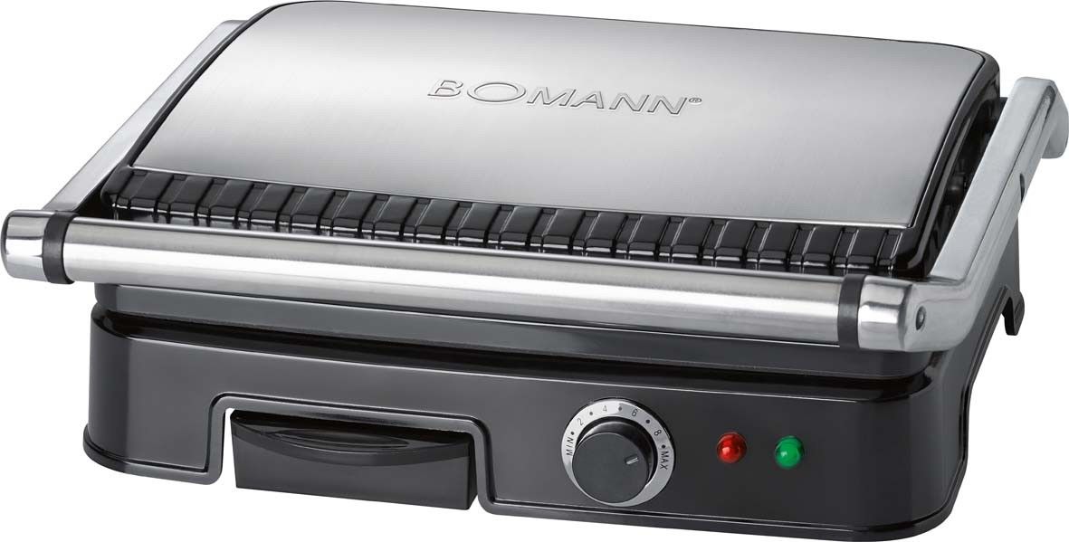 Kontakt-Grill KG2242CB sw-inox