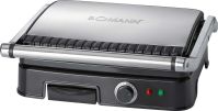 Kontakt-Grill KG2242CB sw-inox
