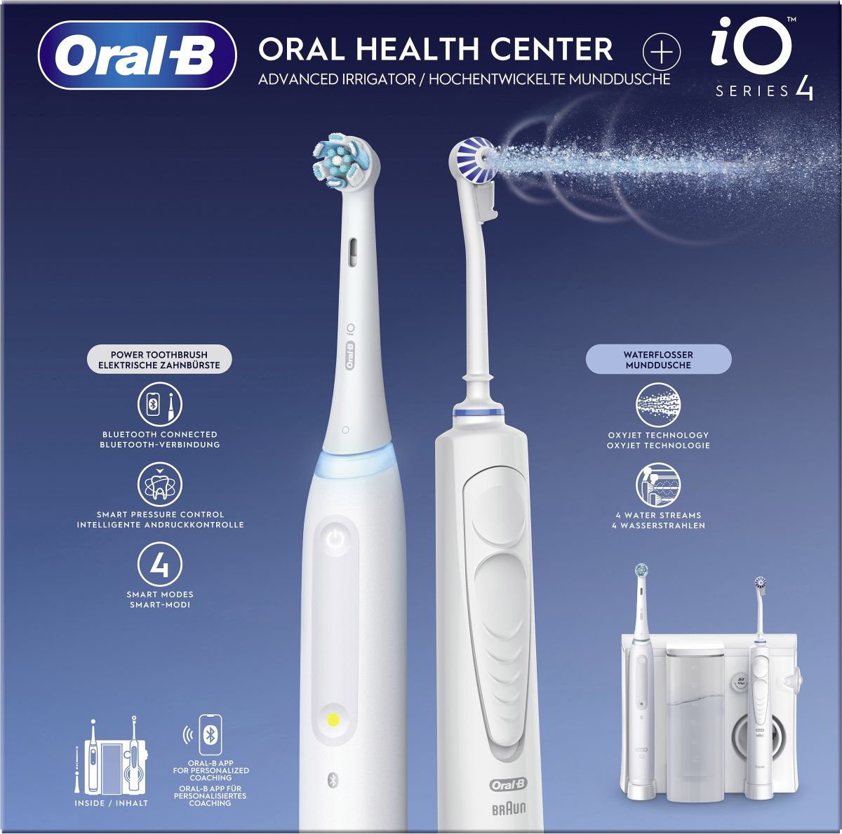 Oral-B Center Center OxyJet + iO4