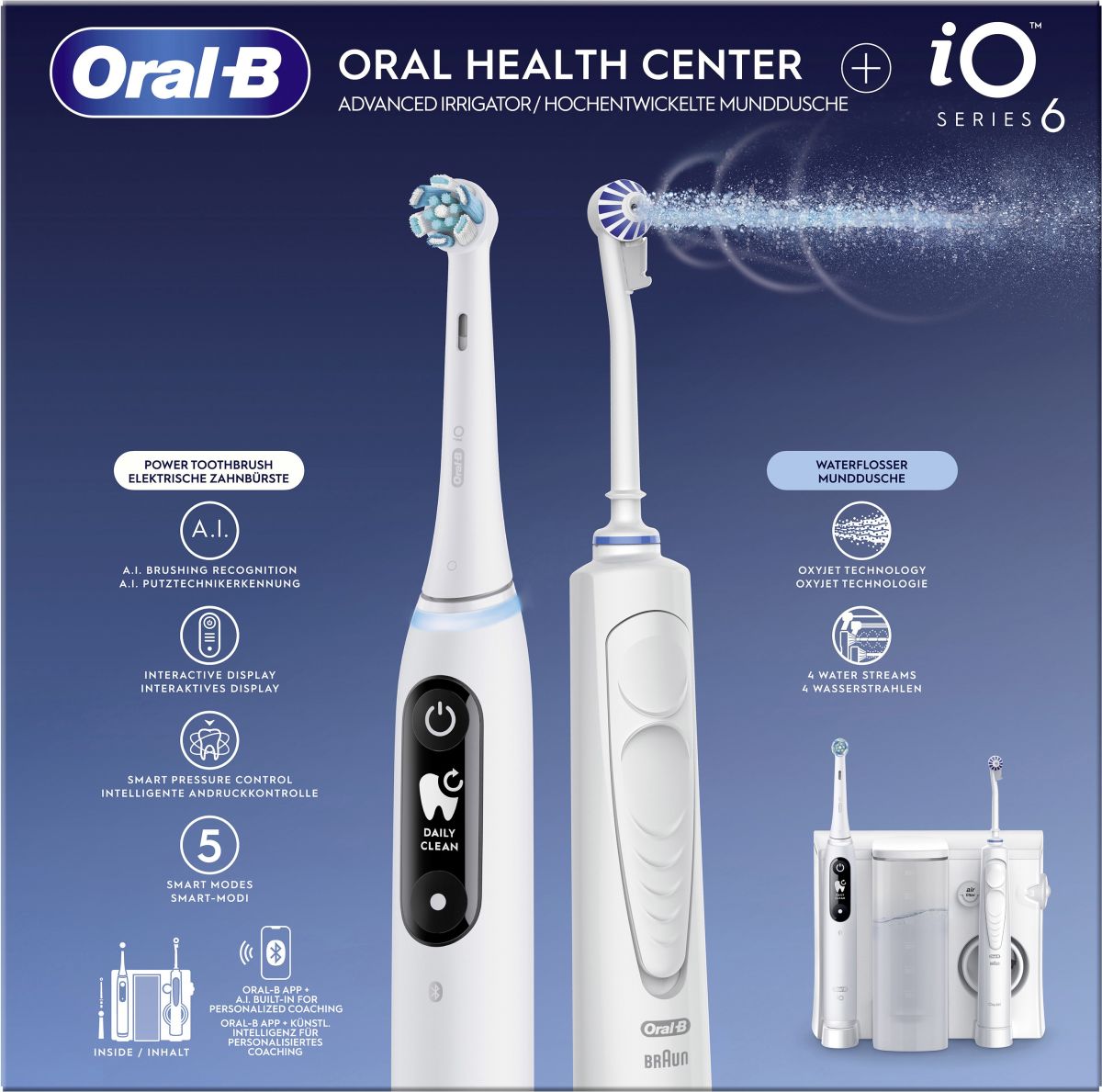 Oral-B Center Center OxyJet + iO6