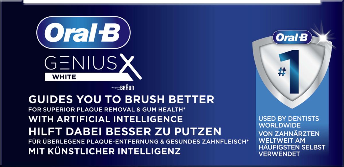 Oral-B Zahnbürste Genius X White