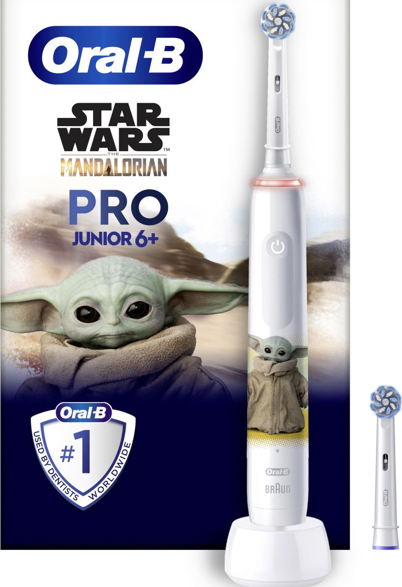 Oral-B Zahnbürste Junior Pro Grogu/Sta