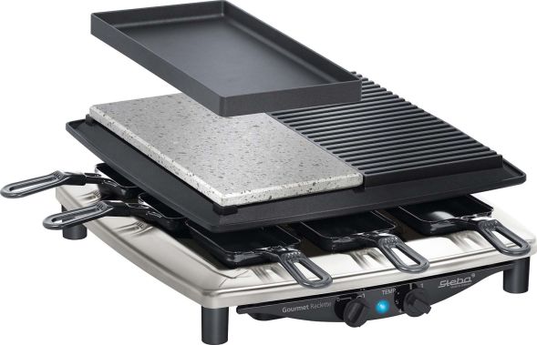 Gourmet-Raclette RC 4 plus deluxe chr Gourmet-Raclette RC 4 plus deluxe chr