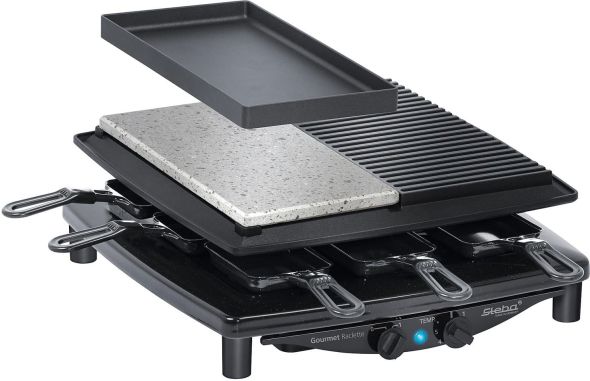 Gourmet-Raclette RC 4 plus deluxe sw Gourmet-Raclette RC 4 plus deluxe sw