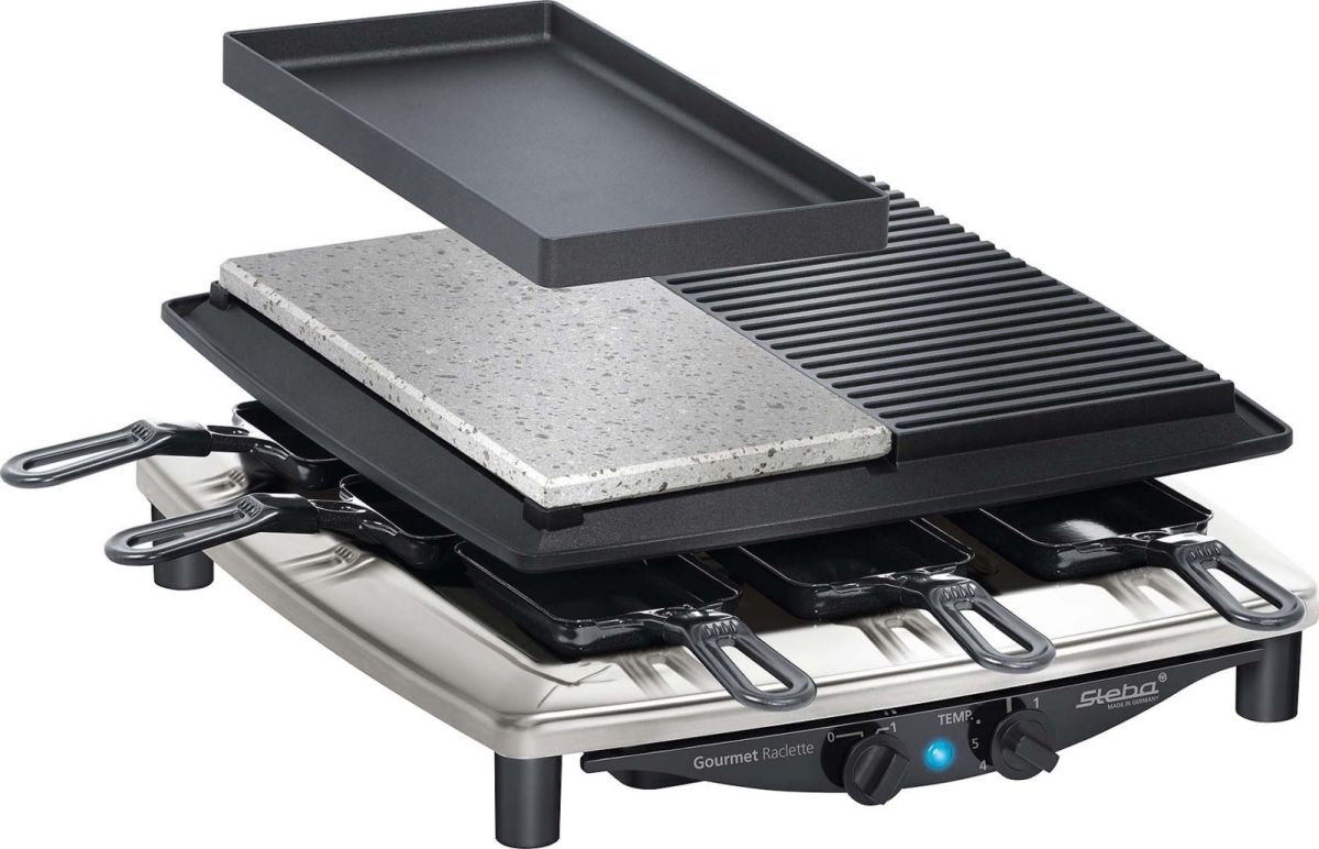 Gourmet-Raclette RC 4 plus deluxe chr Gourmet-Raclette RC 4 plus deluxe chr