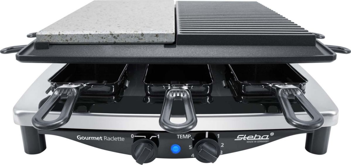 Gourmet-Raclette RC 4 plus deluxe chr Gourmet-Raclette RC 4 plus deluxe chr
