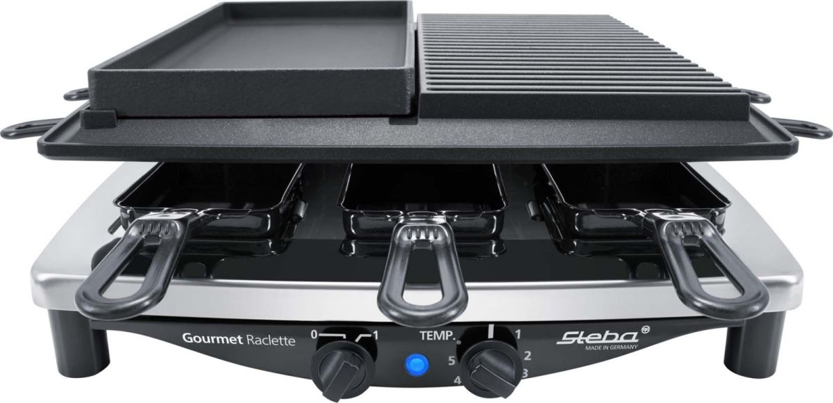 Gourmet-Raclette RC 4 plus deluxe chr Gourmet-Raclette RC 4 plus deluxe chr