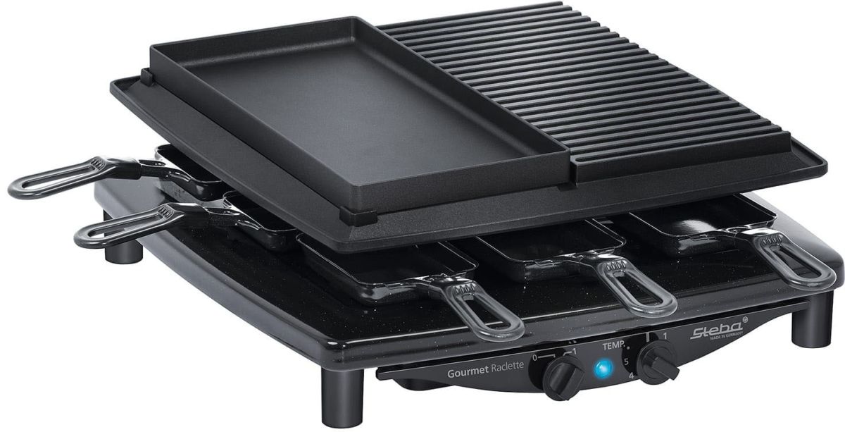 Gourmet-Raclette RC 4 plus deluxe sw