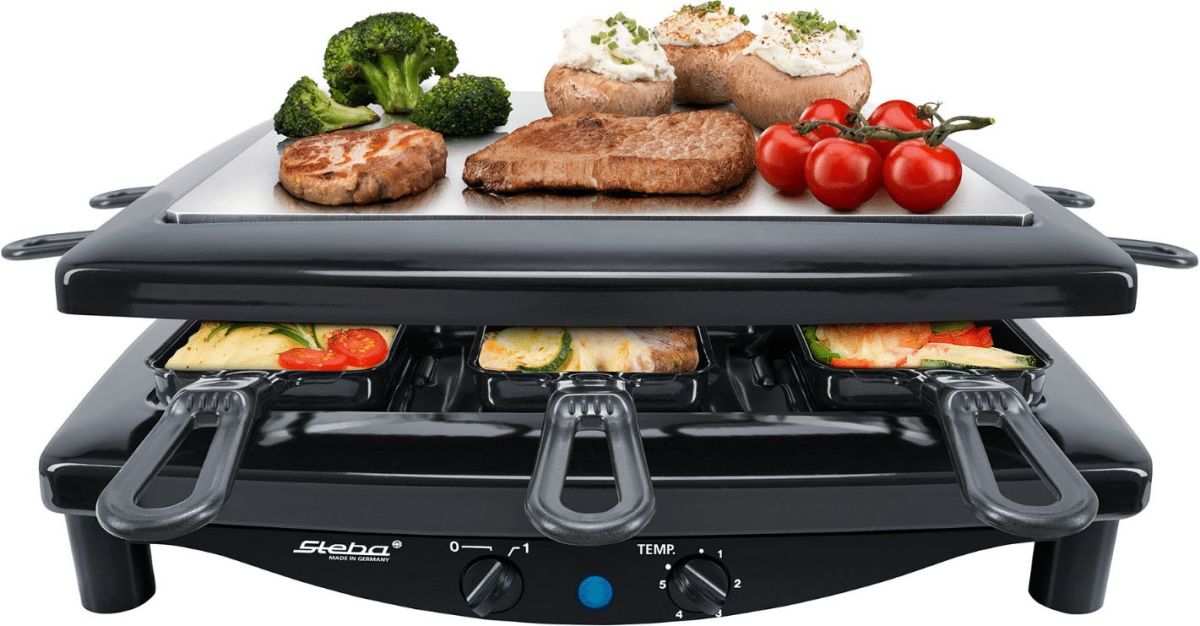 Raclette RC 7 Black Steel