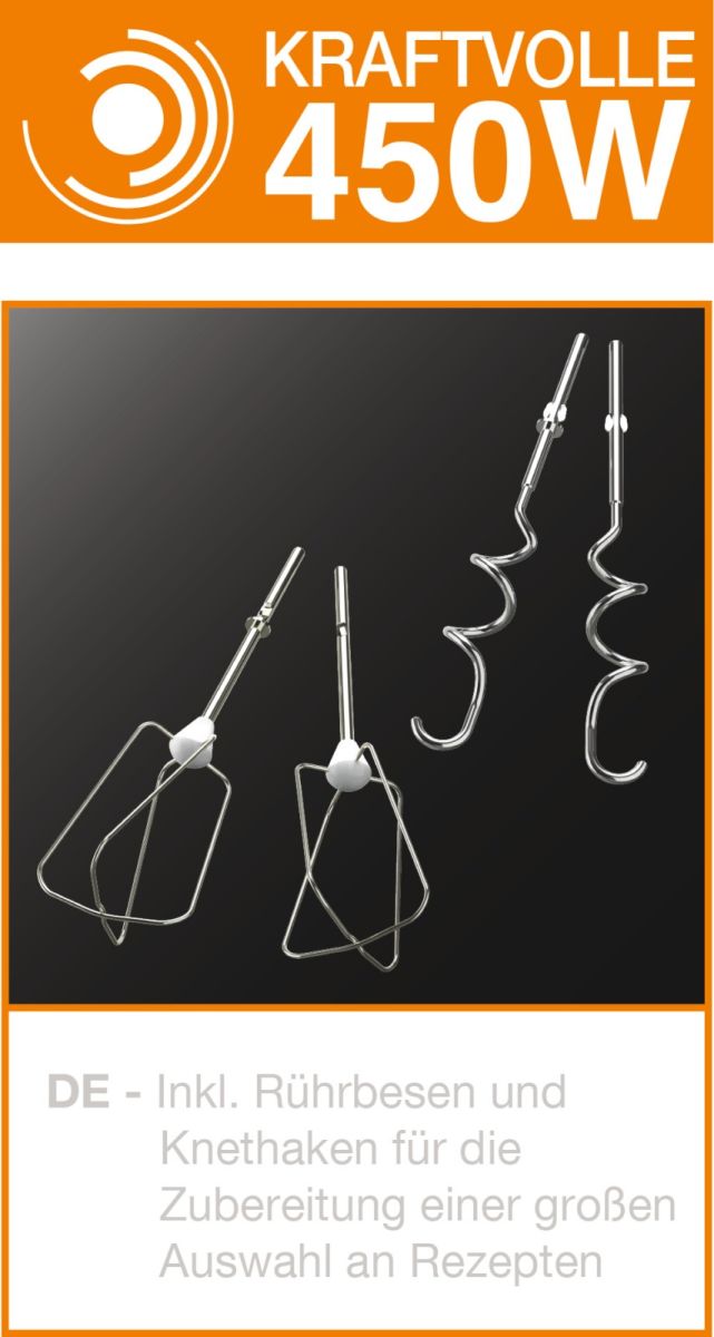 Handmixer GN 4001 ws