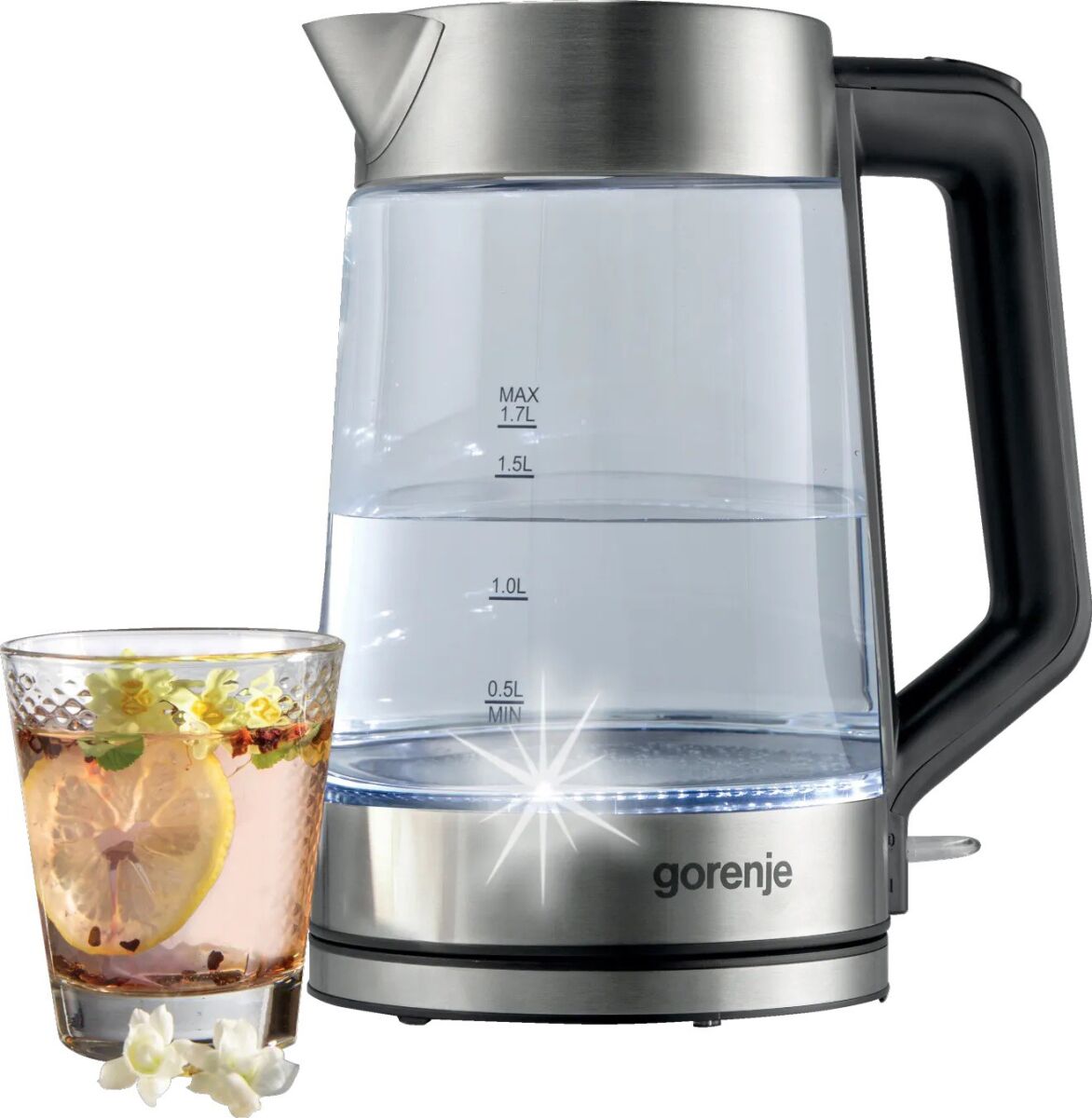 Glas-Wasserkocher K17GED