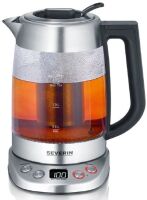 Glas-Wasserkocher WK 3480 eds-sil/sw