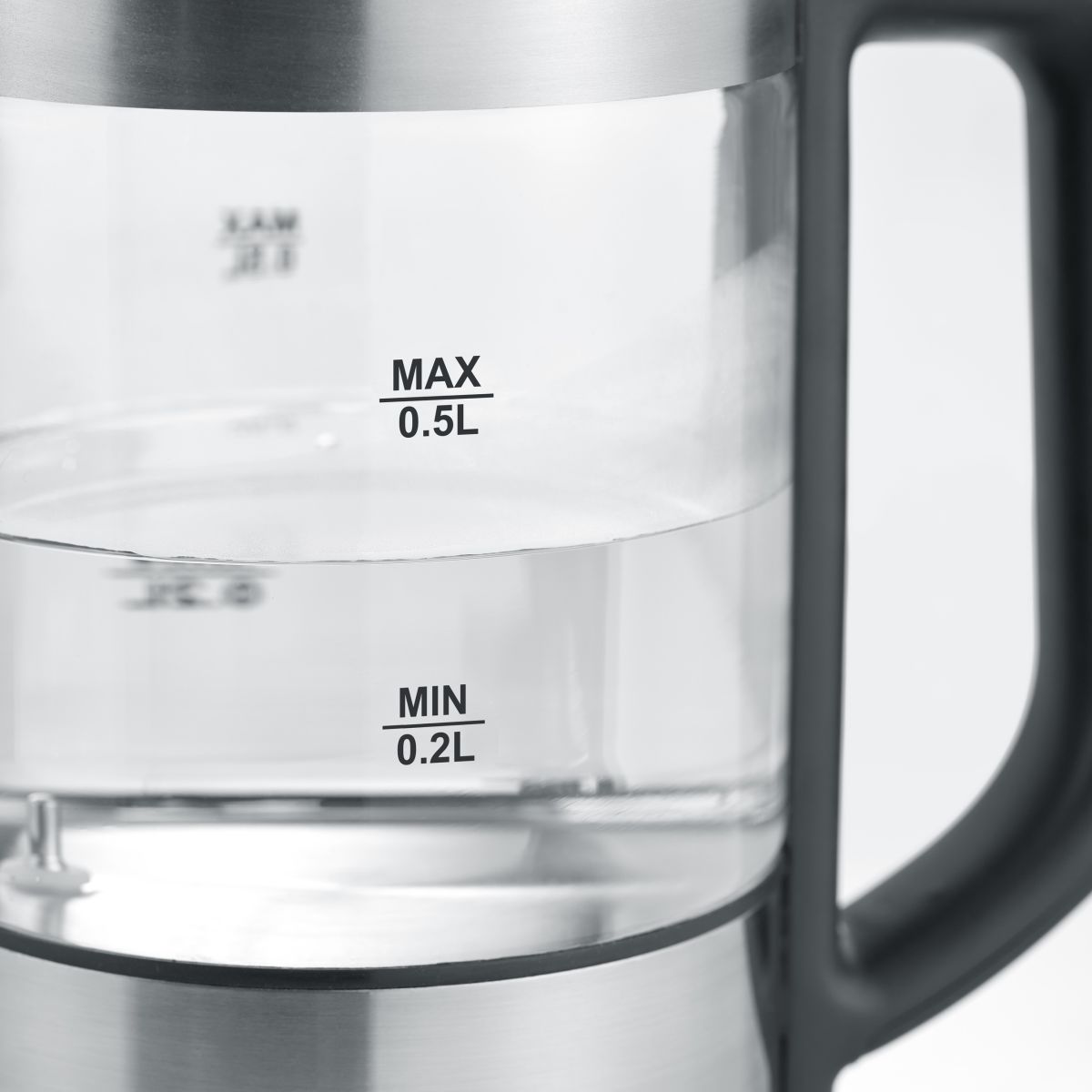 Glas-Wasserkocher WK 3458eds-geb/sw
