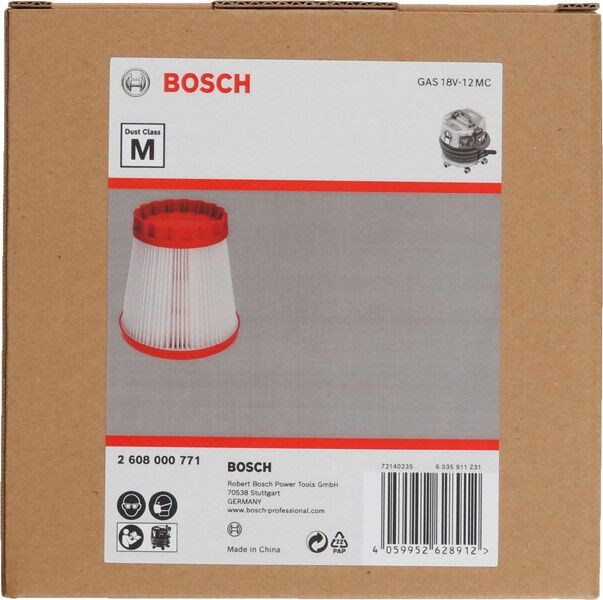 Filter KlasseM GAS18V12MC 2608000771