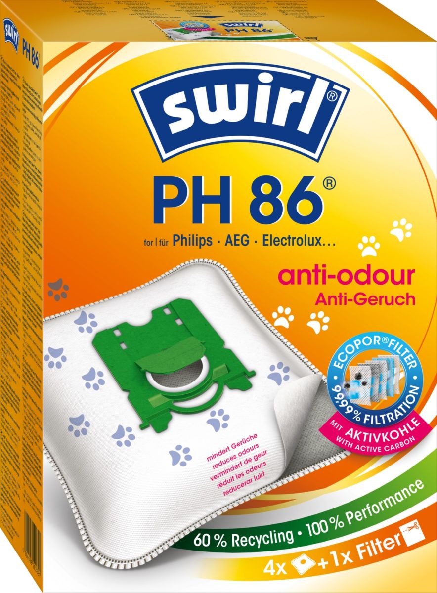 Staubbeutel PH 86 Anti-Odour VE4
