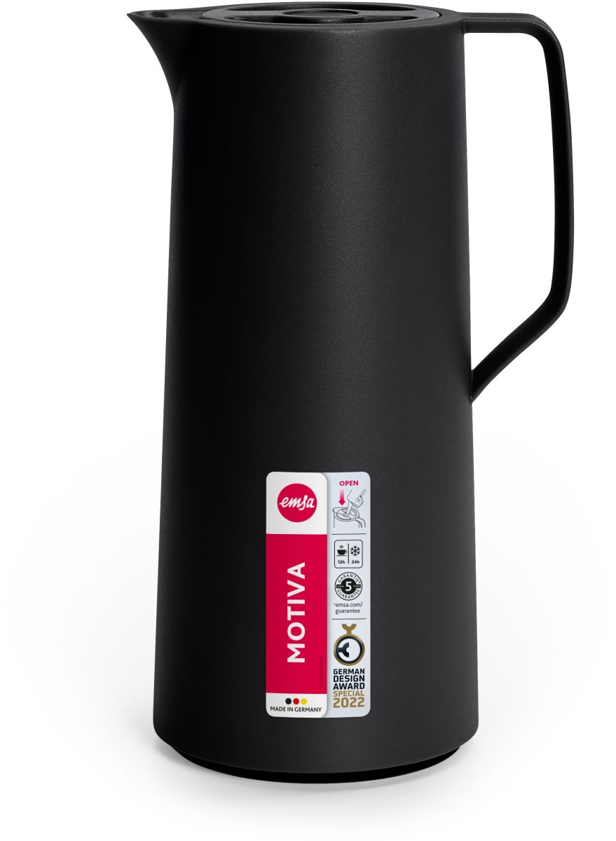 Isolierkanne MOTIVA 1L sw