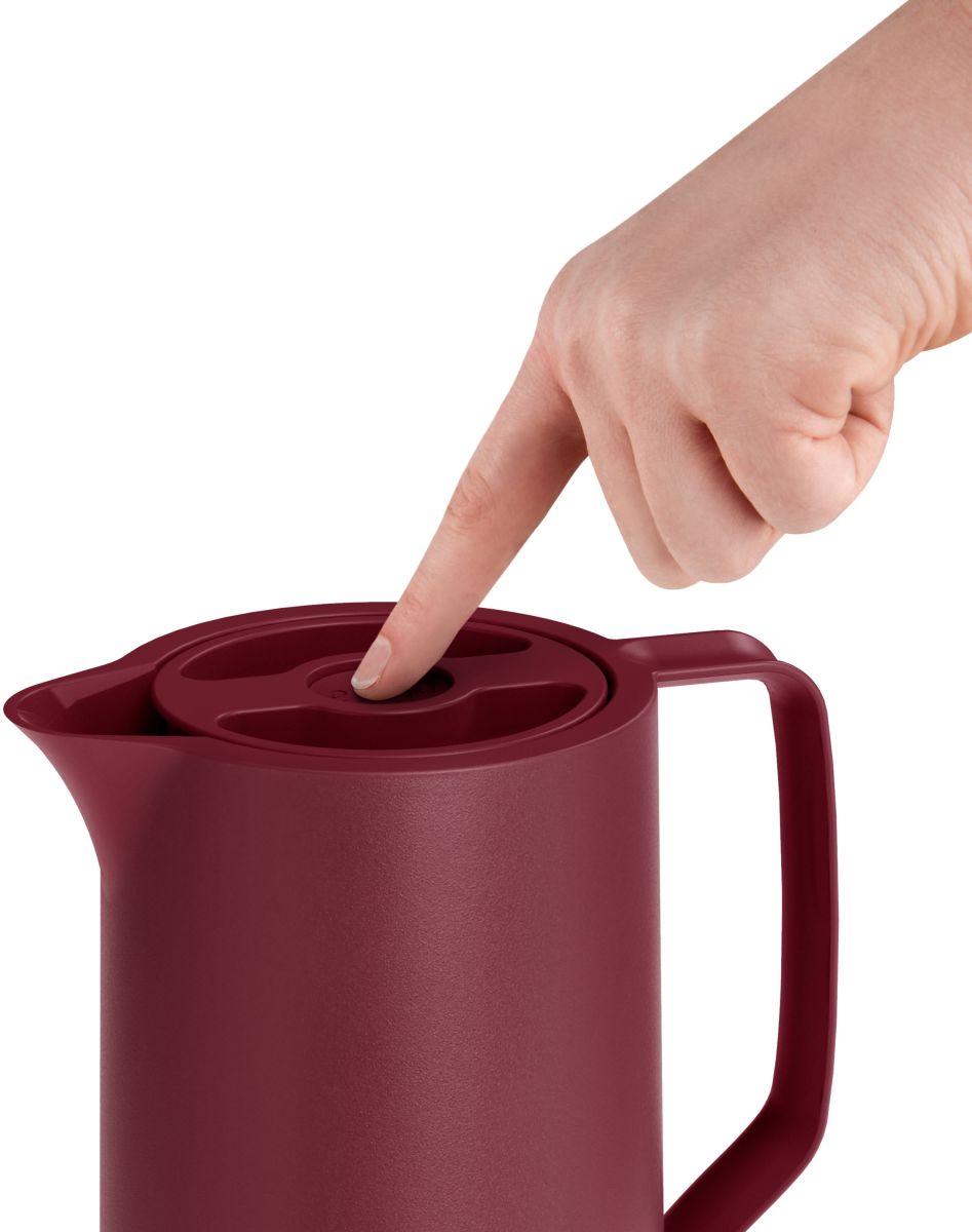 Isolierkanne MOTIVA 1L wein-rt