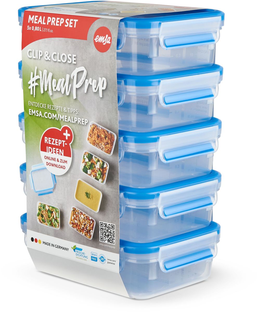 EMS Mealprepset CLIP CLOSE 5er