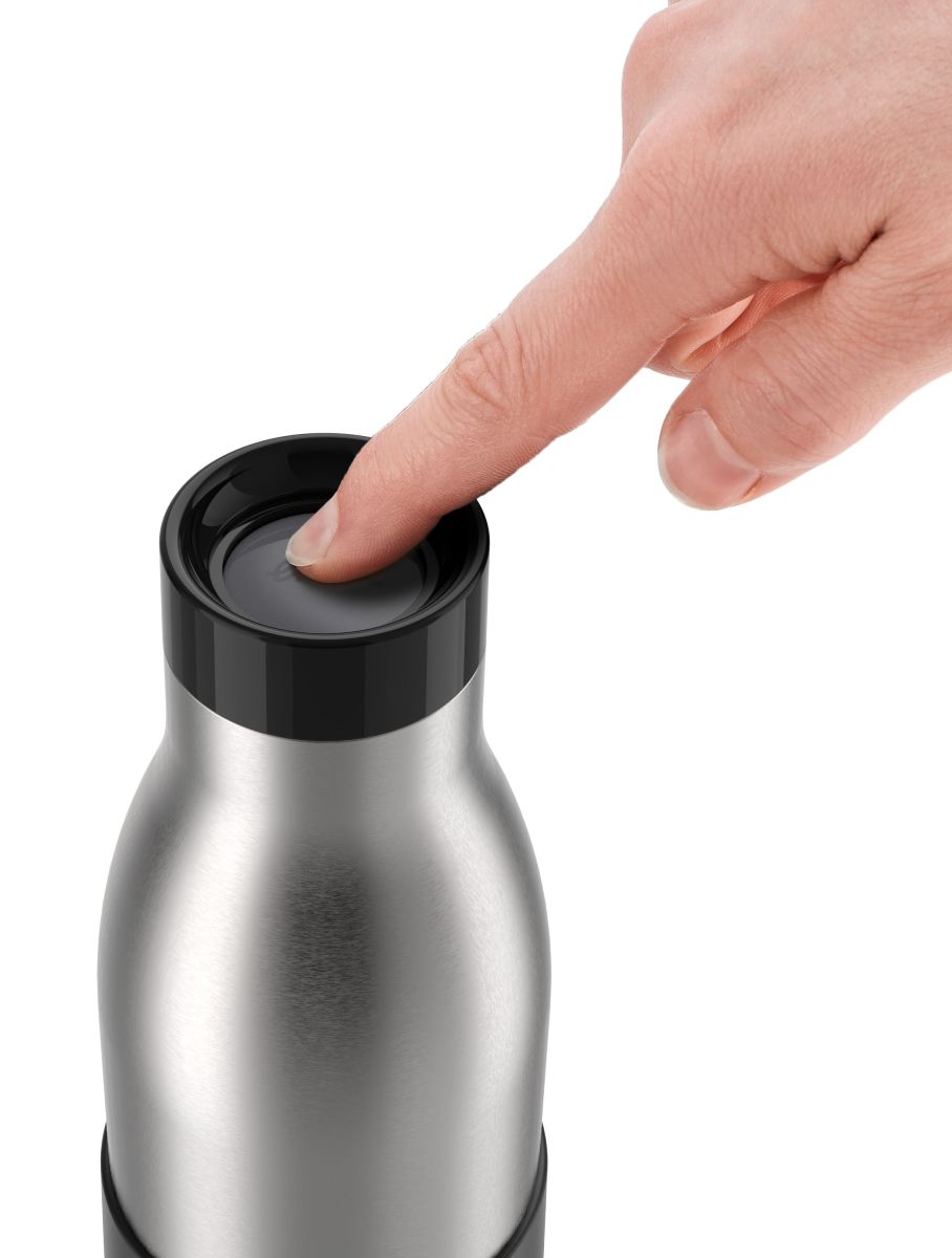 Trinkflasche BLUDROP sleeve sw