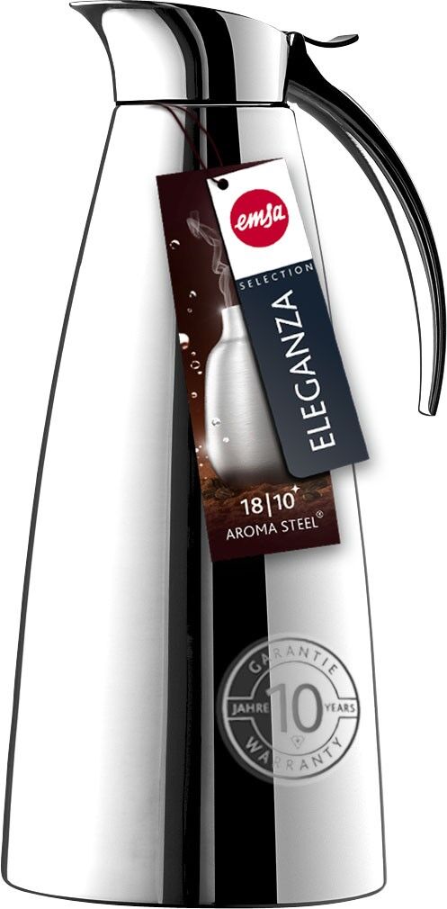 Isolierkanne Edelstahl ELEGANZA 1,3l eds