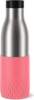 Trinkflasche BLUDROP sleeve Coral