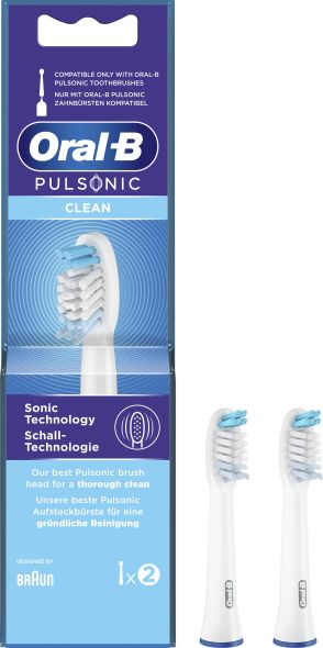 Aufsteckbürste EB PulsonicClean 2er Aufsteckbürste EB PulsonicClean 2er