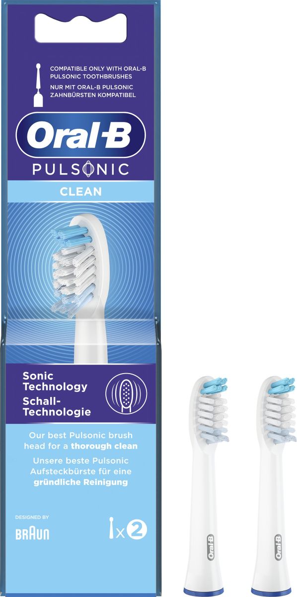 Aufsteckbürste EB PulsonicClean 2er Aufsteckbürste EB PulsonicClean 2er