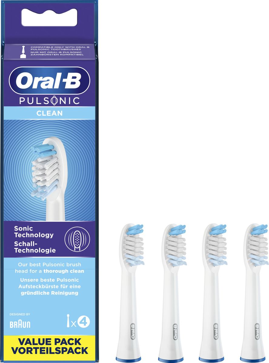 Oral-B Aufsteckbürste EB PulsonicClean 4er