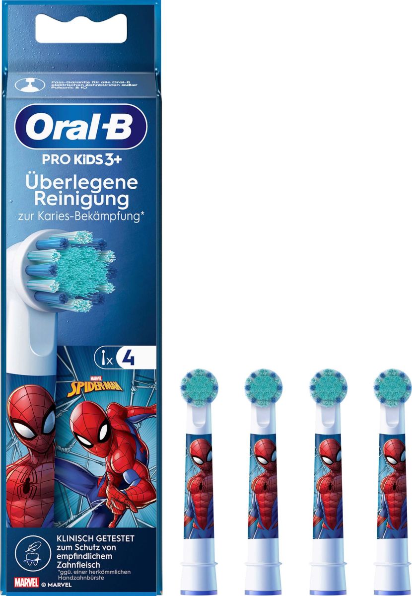 Oral-B Aufsteckbürste EB Spiderman 4er