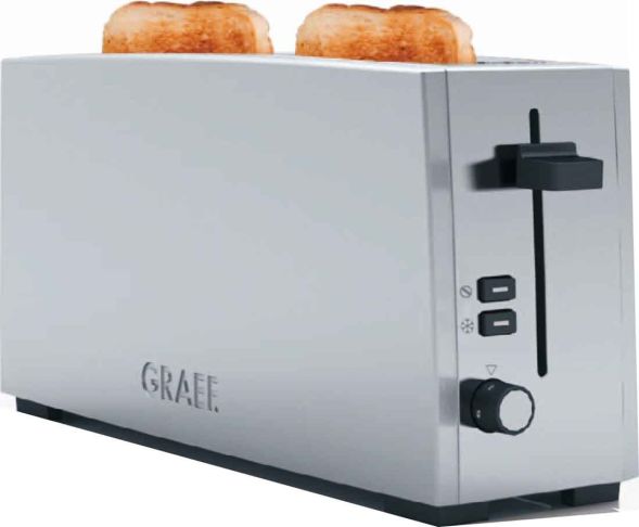 Langschlitztoaster TO90EU alu/eds Langschlitztoaster TO90EU alu/eds