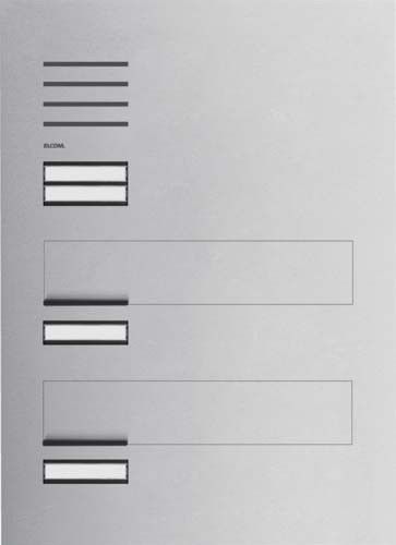 Briefkasten-Frontmodul REL102Y Briefkasten-Frontmodul REL102Y