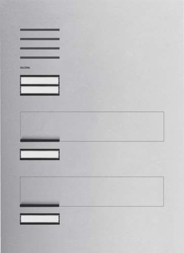 Briefkasten-Frontmodul REL102Y