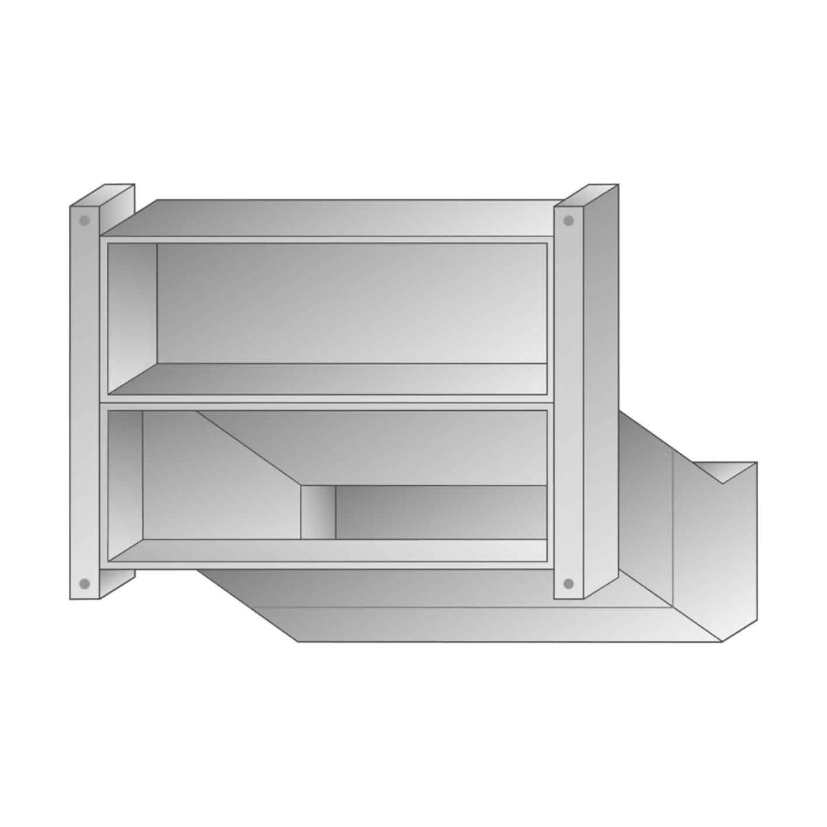 Mauerdurchwurfkasten BDT-1/1-K Mauerdurchwurfkasten BDT-1/1-K