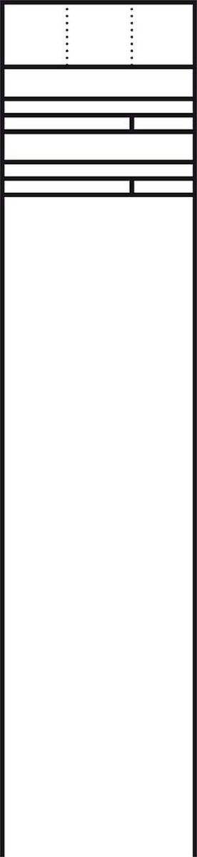 Raumspar-Briefkasten RG/SR 611-2/1 DG