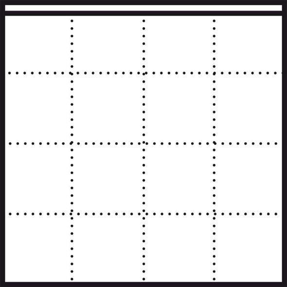 LED-Flächenleuchte LEDF 600-4/4-0 SM