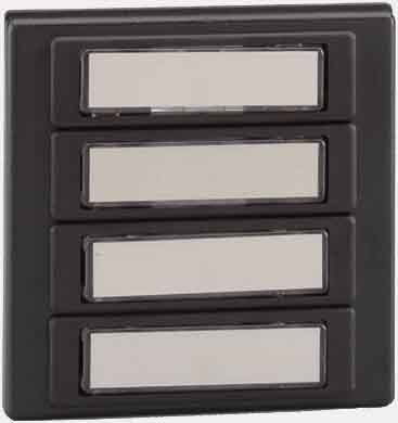 Ruftastermodul RTM 104 br Ruftastermodul RTM 104 br