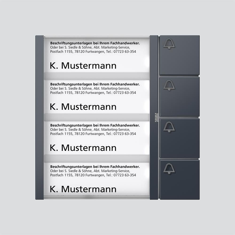 Tasten-Modul TM 612-4 AG