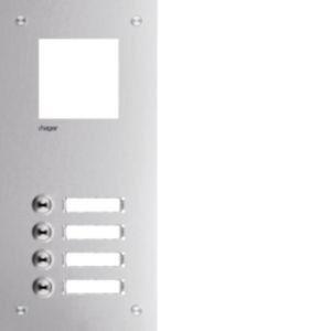 Frontplatte intercom RTQ104X