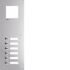 Frontplatte intercom RTQ106X