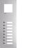 Frontplatte intercom RTQ108X