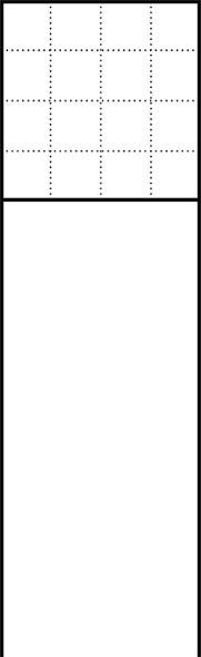 Briefkasten freistehend BG/SR 611-4/4-0 W