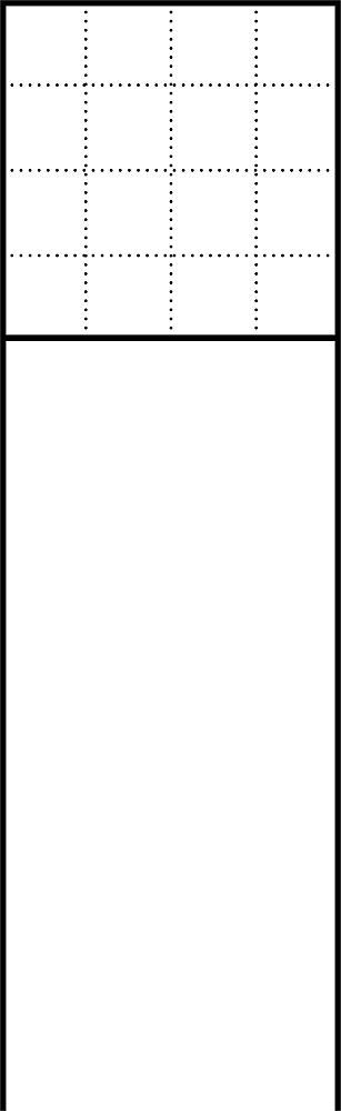 Briefkasten freistehend BG/SR 611-4/4-0 DG