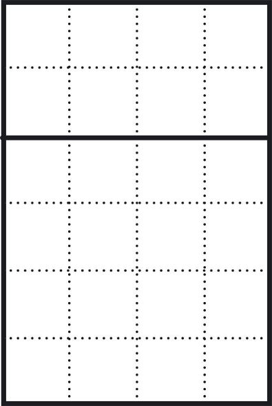 Briefkasten-Gehäuse AP BGA 611-4/6-0 SM