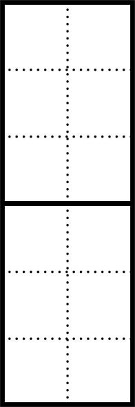 Kombirahmen KR 611-6/2-0 AG Kombirahmen KR 611-6/2-0 AG