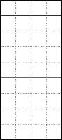 Briefkasten-Gehäuse AP BGA 611-4/9-0 SM