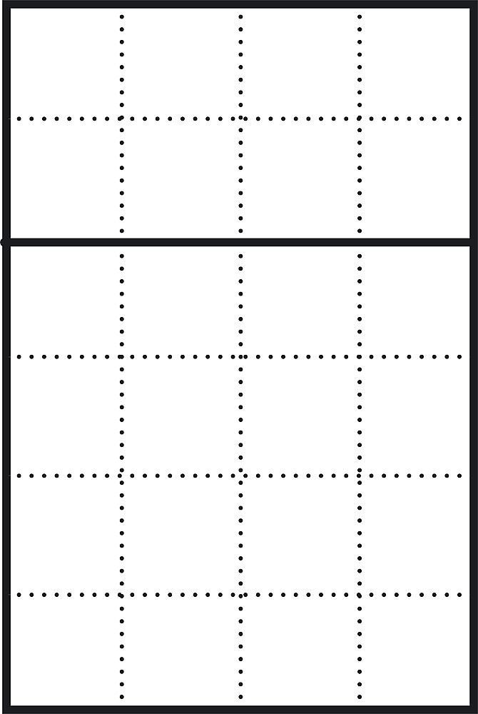 Briefkasten-Gehäuse AP BGA 611-4/6-0 SM